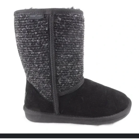 MINNETONKA WOMEN'S KNIT BOOTS - Picture 1 of 10